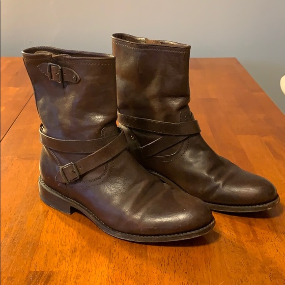 Frye Shoes - FRYE Veronica Leather Boots